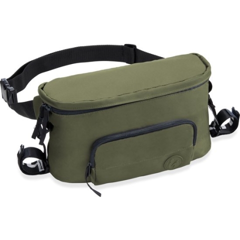 Hauck Pushchair Hip Bag, praktische 2-in-1 kinderwagenorganizer, olive