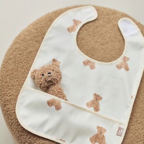 Jollein Slab Waterproof Teddy Bear- 2 Stuks