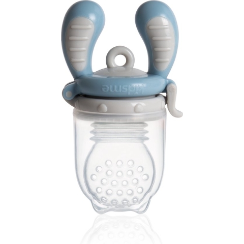 KidsMe Food Feeder fruitspeen & sabbelzakje voor baby - Maat L - Azure