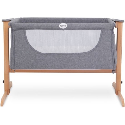 Co-sleeper Kukka Wood XXL Bedside Crib Natural
