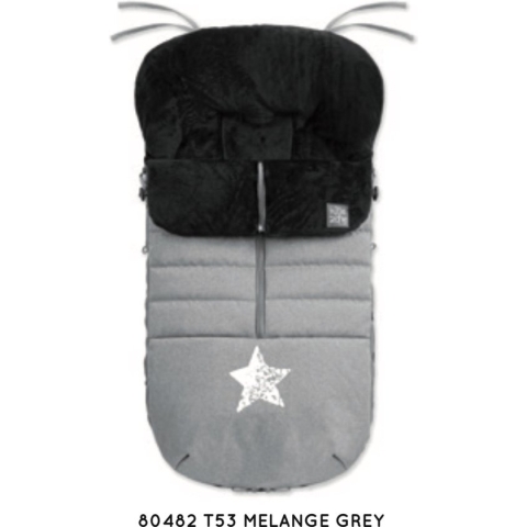 Jane Universal Fleece Kinderwagen Slaapzak Grijs  (2019)