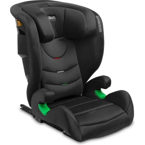 Nimbus IsoFix Autostoel  I-SIZE 4-12 jaar BLACK (100-150CM)
