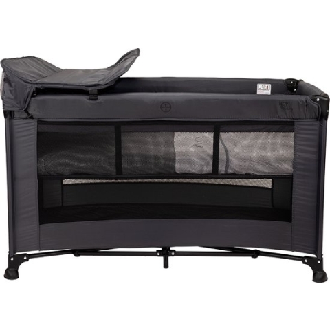 Campingbed Novi Baby® Kiki Luxe Dark Grey