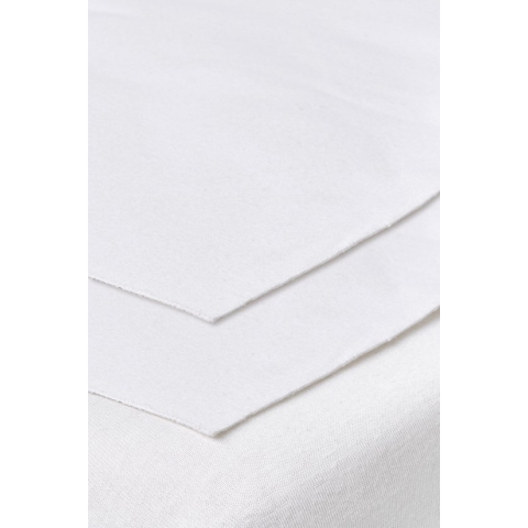 Meyco Baby bedzeil wieg - 2-pack - white - 40x50cm