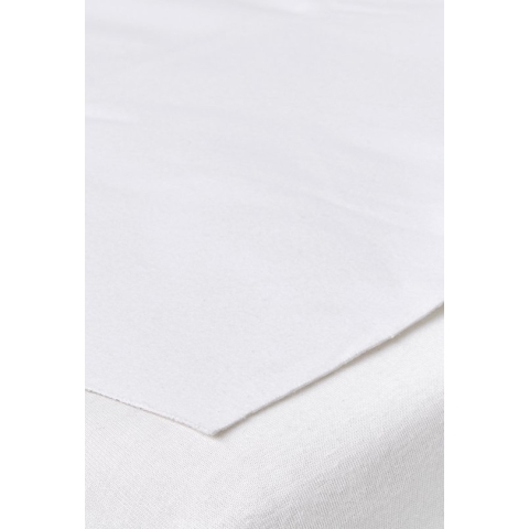 Meyco Baby bedzeil ledikant - white - 50x90cm