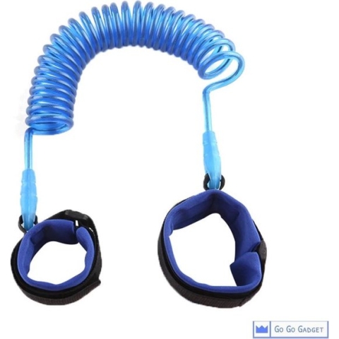 Polsbandje kinderen | polstuigje | kindertuigje | blauw | 2 meter