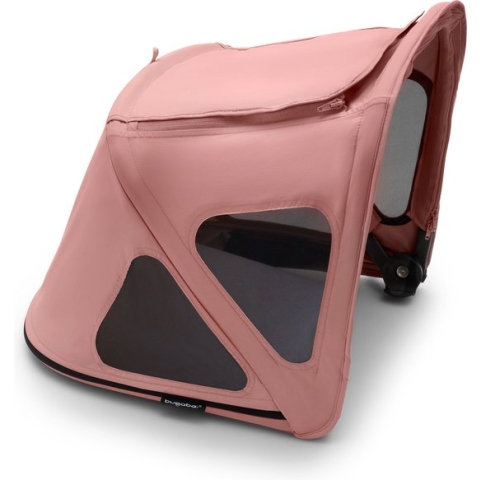 Bugaboo Fox/Cameleon3/Lynx breezy zonnekap, compatibel met alle Bugaboo Fox kinderwagens, pink