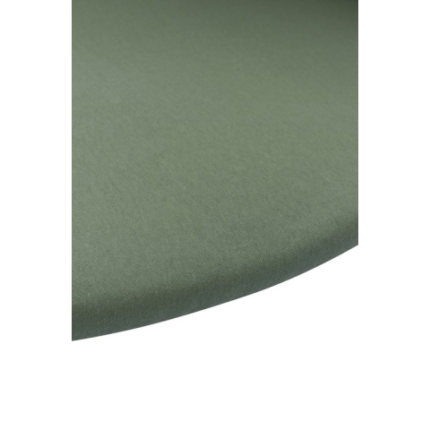 Meyco Baby Uni hoeslaken boxmatras - forest green - rond 90/95cm