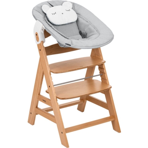 Hauck kinderstoel set Alpha Newborn Set Pre, Nature Grey
