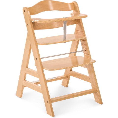 Hauck Alpha+ Natural Kinderstoel - Blank FSC® gecertificeerd beukenhout