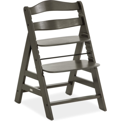 Hauck Alpha+ Select Charcoal Kinderstoel - Houtskool FSC® gecertificeerd beukenhout