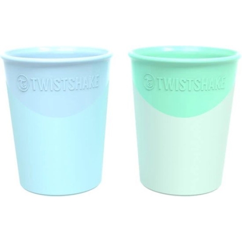 Twistshake Beker 170ml Pastel blue/green