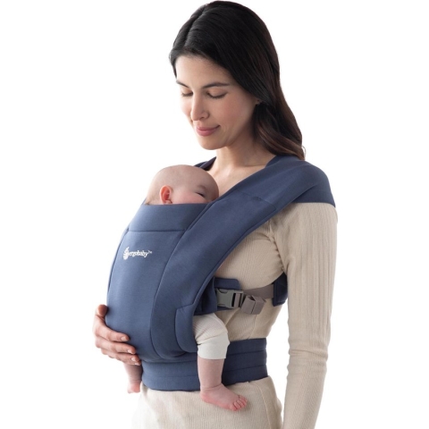Ergobaby - Embrace - Draagzak Baby - Soft Blue - ergonomisch vanaf geboorte