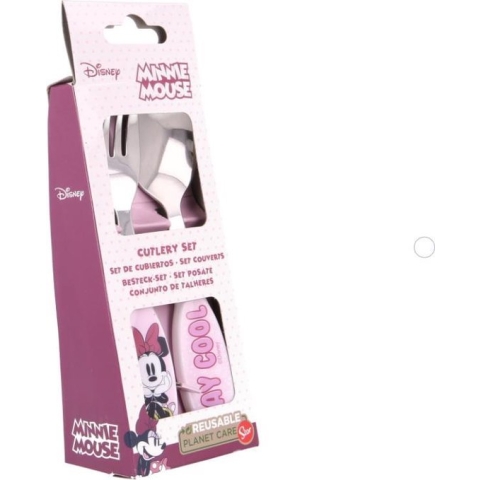 Minnie Mouse Kinderbestek (2-delig)