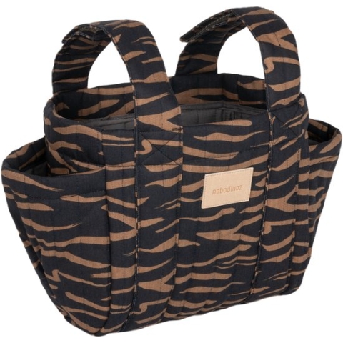 Nobodinoz - Hyde Park Kinderwagen organizer - Blue Waves - 42x22x12cm