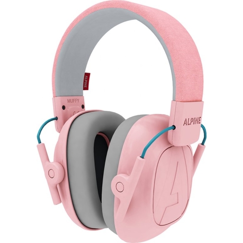 Alpine Muffy Kids – Kleurrijke oorkappen voor kinderen handig voor in de klas of bij luidruchtige events – Premium Gehoorbescherming - Roze – Demping 25 dB