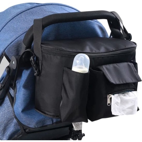 Aoser - Organizer Tas - Kinderwagen en Buggy - Zwart