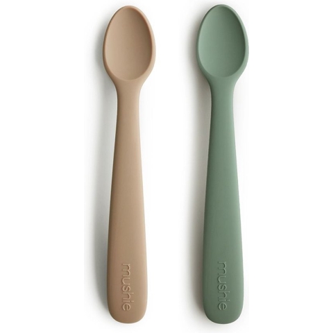 Mushie - Siliconen Babylepels - Babylepels - Dried Thyme Natural