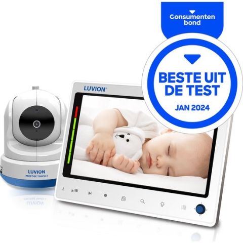 Luvion Prestige Touch 3 Babyfoon Met Camera - Premium Baby Monitor