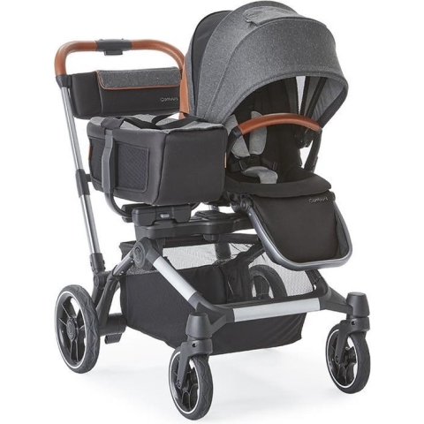 Contours Element ® multifunctioneel kinderwagen met reiswieg en shopping bag - tweelingwagen - duowagen- met boodschappenmand