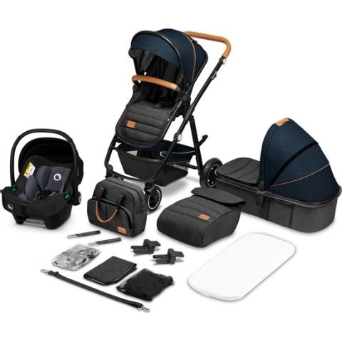 Lionelo Amber 3in1 - Kinderwagen - XXL SET - incl. autostoel - 0-22kg