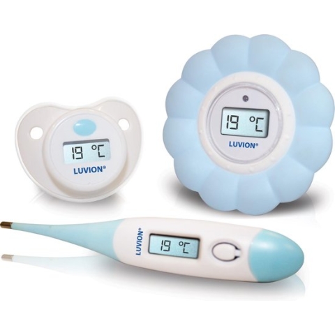 Luvion - 3 in 1 Baby Thermometer Set - Koortsthermometer - Bad / Water Thermometer - Speen Thermometer