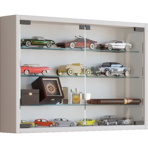 VCM Houten Glas Hangende Vitrine Muurvitrine Verzamelaars Deco Showcase Mandosa M Houten Glas Hangende Vitrine Muurvitrine Verzamelaars Deco Showcase Mandosa M