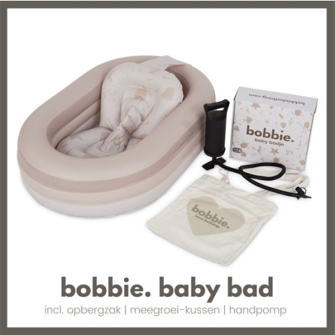 Bobbie. Opblaasbaar Babybadje - Baby Zwembadje - Opblaasbadje voor Baby en Peuter - 0 tot 4 Jaar - Baby Zwembad - Geschikt voor pasgeboren baby's - Opblaasbaar Baby Bad - Baby Badje