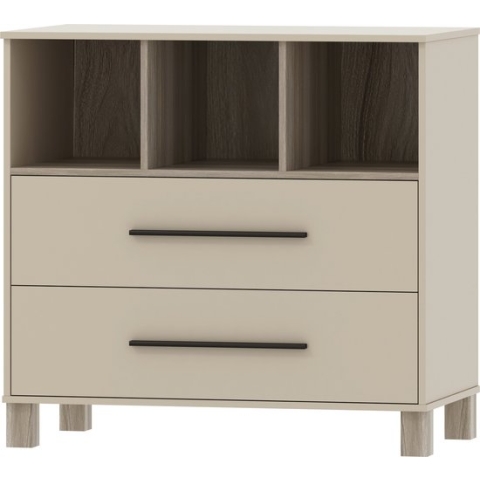 Cabino Commode / Verzorgingstafel Baby Geneve - Clay
