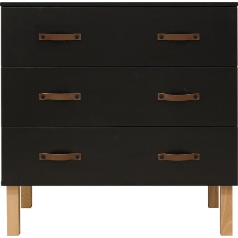 Bopita Floris Commode - Matte Black/Natural