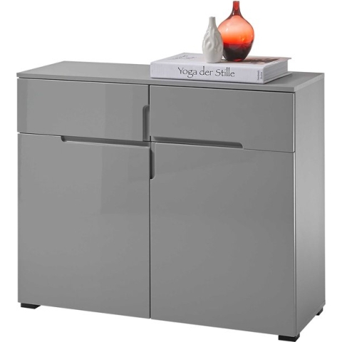 Emob - Commode - Grijs - 100x38x82 cm
