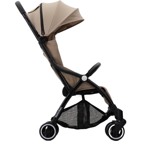 Hamilton by Yoop X1 Plus Buggy – Premium Wandelwagen tot 22kg – MagicFold™ Technologie – Plooibuggy – Verstelbare en Wendbare Kinderwagen – Kaki