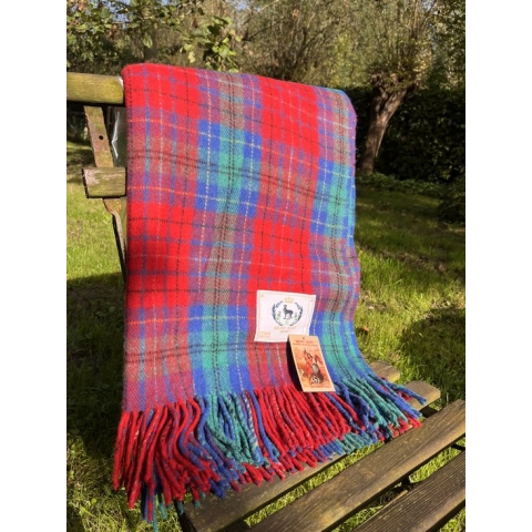 Wollen Tweed Tartan plaid British Columbia - Warm - Zacht - Stijlvol - cadeau - geschenk tip - kwalitatief