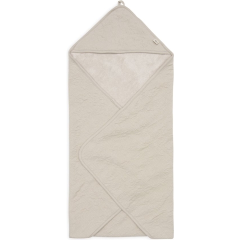 Jollein Badcape 75x75cm Soft Waves - Nougat