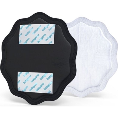 Baby Ono Natural Nursing Zwart Borstcompres 24 Stuks 298/02