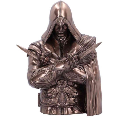 Nemesis Now - Assassin's Creed - Ezio Bust Box Bronze 30cm