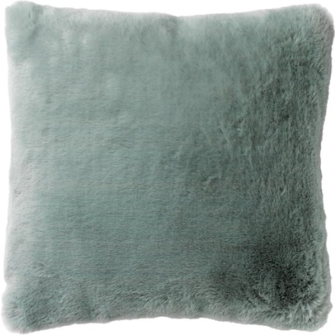 Dutch Decor ZAYA - Sierkussen unikleur 45x45 cm - Jadeite - lichtgroen - superzacht - Inclusief binnenkussen