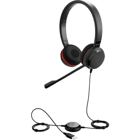 Headset Jabra 4999-829-409 Zwart/Rood Zwart (1 Stuks)