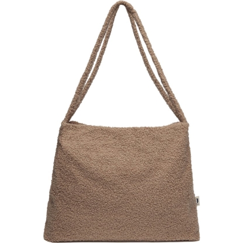 Jollein Luiertas Shopper 34x43cm Boucle - Biscuit