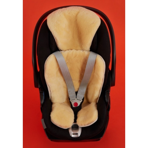 Lams-vel inleg voor Autostoel groep 0+ en groep 1 en Buggy