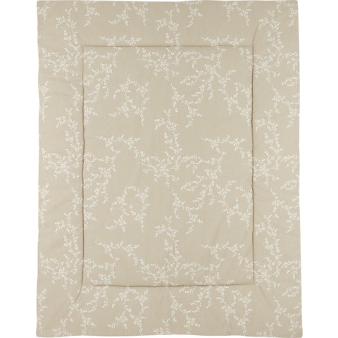 Meyco Baby Branches boxkleed - sand - 80x100cm