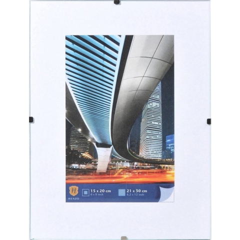 Fotolijst - Henzo - Clip Frame - Fotomaat 21x30 cm - Transparant
