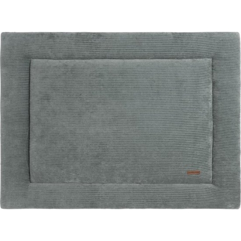 Baby's Only Boxkleed Sense - Parklegger - Speelkleed - Zeegroen - 75x95 cm - Zachte rib corduroy stof - Extra dik - Boxmatras - Tweezijdig te gebruiken