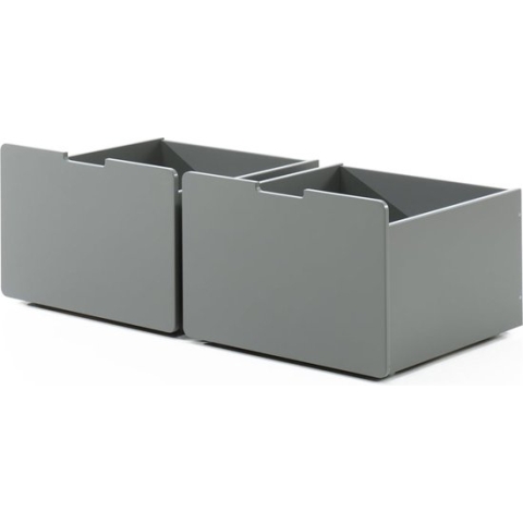 2-delige Ladenset Charlie Grijs