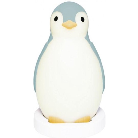 Zazu Pam Slaaptrainer - Met Bluetooth speaker en nachtlamp functie - Wit / Blauw