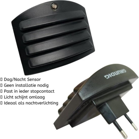 Nachtlampje Stopcontact met Dag/Nacht sensor – Nachtlamp voor Volwassenen en Kinderen – Bedlampje – LED Verlichting – Draadloos – Verlichting babykamer