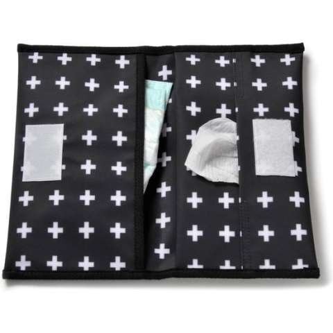 KipKep Napper Luieretui - Crossy Black
