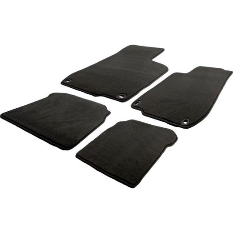 AutoStyle Automatten passend voor Volkswagen Transporter T5 2003-2015 & T6 2015- (alleen voormat, één geheel) (Velours)