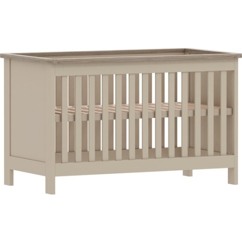 Cabino Babybed / Ledikant Geneve verstelbare bodem 60x120 cm - Clay