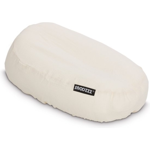 Snoozzz Relax hoes voor voedingskussen - maakt van je voedingskussen een babynestje - 100% katoen -Champagne